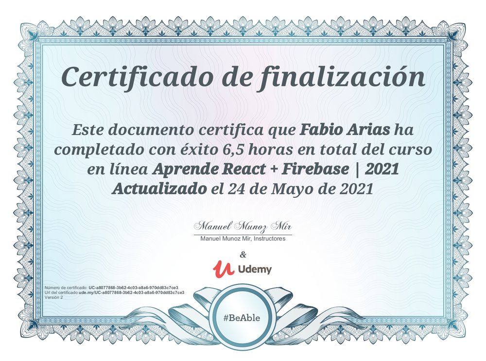 React Firebase