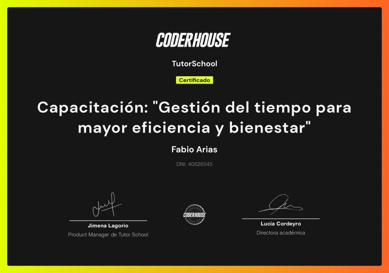 Gestión Tiempo