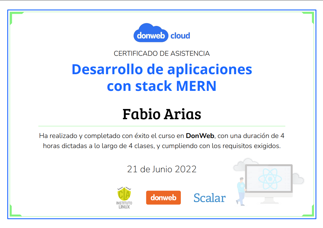 MERN DonWeb